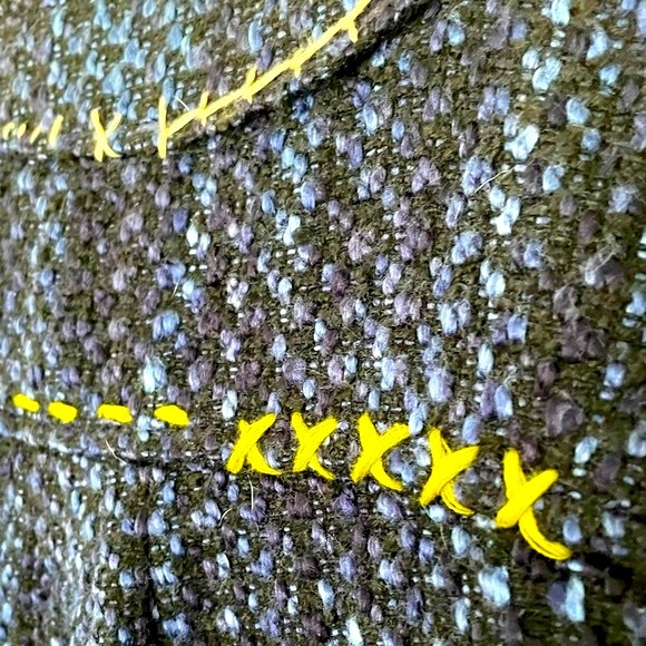 DESIGUAL➕Tweed Embellished Jacket - Picture 5 of 10